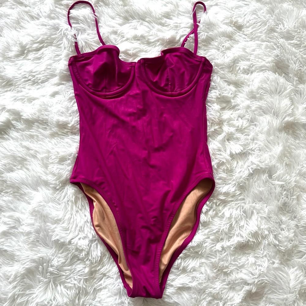 J crew Heritage Balconette swimsuit